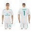 Real Madrid #1 I.Casillas White Home Soccer Club Jersey