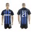 Inter Milan #21 Santon Home Soccer Club Jersey