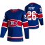 Montreal Canadiens #26 Jeff Petry Blue Mens Adidas 2020-21 Reverse Retro Alternate NHL Jersey