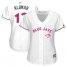 Toronto Blue Jays #12 Roberto Alomar White Mothers Day Cool Base Womens Stitched MLB Jersey