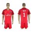 Paris Saint-Germain #1 Trapp Red Soccer Club Jersey