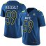 Nike Carolina Panthers #59 Luke Kuechly Navy Youth Stitched NFL Limited NFC 2017 Pro Bowl Jersey