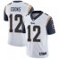 Nike Los Angeles Rams #12 Brandin Cooks White Mens Stitched NFL Vapor Untouchable Limited Jersey