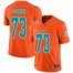 Nike Miami Dolphins #73 Austin Jackson Orange Youth Stitched NFL Limited Inverted Legend Jersey