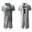 Paris Saint-Germain #1 Buffon Grey Goalkeeper Soccer Club Jersey