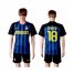 Inter Milan #18 Caner Home Soccer Club Jersey