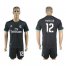 Real Madrid #12 Marcelo Away Soccer Club Jersey