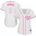 Washington Nationals #6 Anthony Rendon White/Pink Fashion Womens Stitched MLB Jersey