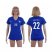 Womens France #22 Mathieu Home Soccer Country Jersey
