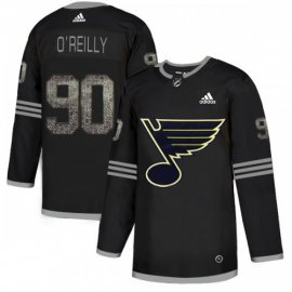 Adidas St. Louis Blues #90 Ryan OReilly Black Authentic Classic Stitched NHL Jersey