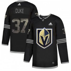 Adidas Vegas Golden Knights #37 Reid Duke Black Authentic Classic Stitched NHL Jersey