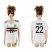 Womens Mexico #22 P.Aguilar Away Soccer Country Jersey