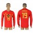 Belgium #19 KABASELE Home 2018 FIFA World Cup Long Sleeve Thailand Soccer Jersey