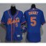 New York Mets #5 David Wright Blue Flexbase Authentic Womens Stitched MLB Jersey