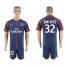 Paris Saint-Germain #32 Dani Alves Home Soccer Club Jersey
