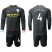 Manchester City #4 Kompany Away Long Sleeves Soccer Club Jersey