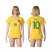 Womens Brazil #10 Kaka Home Soccer Country Jersey