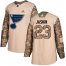 Adidas St. Louis Blues #23 Dmitrij Jaskin Camo Authentic 2017 Veterans Day Stitched NHL Jersey