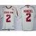 Texas A&M Aggies 2 Johnny Manziel White College Football Authentic Techfit NCAA Jerseys