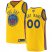 Nike Warriors Custom Gold 2022 NBA Finals Swingman City Edition Jersey
