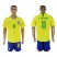Brazil #11 P.Coutinho Home Soccer Country Jersey