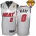 Miami Heat 0 Mike Bibby White NBA Jerseys With 2013 Finals Patch Cheap
