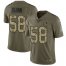 Nike Dallas Cowboys #58 Robert Quinn Olive/Camo Mens Stitched NFL Limited 2017 Salute To Service Jersey