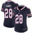 Nike Buffalo Bills #28 E.J. Gaines Navy Womens Stitched NFL Limited Inverted Legend Jersey