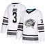 Adidas Columbus Blue Jackets #3 Seth Jones White Authentic 2019 All-Star Stitched Youth NHL Jersey