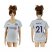Womens Chelsea #21 Matic Away Soccer Club Jersey