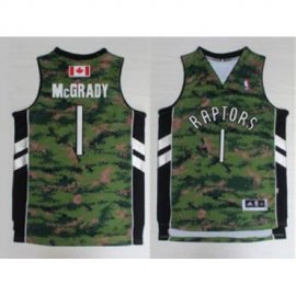 Toronto Raptors #1 Tracy Mcgrady Camo Pride Stitched NBA Jersey