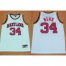 Maryland Terrapins #34 Len Bias White Basketball Stitched NCAA Jersey