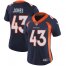 Nike Denver Broncos #43 Joe Jones Navy Blue Alternate Womens Stitched NFL Vapor Untouchable Limited Jersey