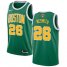 Nike Boston Celtics #26 Aaron Nesmith Green 2022 NBA Finals Swingman Earned Edition Jersey Mens
