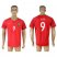 Portugal #9 Eser Home Soccer Country Jersey
