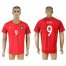 Portugal #9 Eser Home Soccer Country Jersey