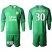 Marseille #30 Mandanda Green Goalkeeper Long Sleeves Soccer Club Jersey