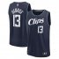 Paul George LA Clippers Fanatics Branded Unisex 2023/24 Fast Break Jersey – Navy – City Edition