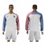 France Blank Away Long Sleeves Soccer Country Jersey