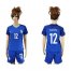 Womens France #12 Diarra Home Soccer Country Jersey