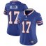 Nike Buffalo Bills #17 Josh Allen Royal Blue Team Color Womens Stitched NFL Vapor Untouchable Limited Jersey