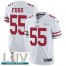 Nike San Francisco 49ers #55 Dee Ford White Super Bowl LIV 2020 Youth Stitched NFL Vapor Untouchable Limited Jersey