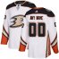 Mens Adidas Ducks Personalized Authentic White Road NHL Jersey