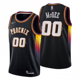 Phoenix Phoenix Suns #00 Javale McGee Mens Nike Black 2021/22 Swingman NBA Jersey – City Edition Mens