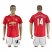 Manchester United #14 Chicharito Red Home Soccer Club Jersey