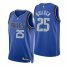 Nike Dallas Mavericks #25 Reggie Bullock Blue Mens 2021-22 NBA 75th Anniversary Diamond Swingman Jersey – Icon Edition Mens