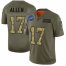 Buffalo Buffalo Bills #17 Josh Allen Mens Nike 2019 Olive Camo Salute To Service Limited NFL Jersey