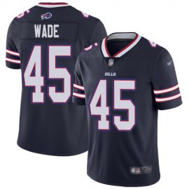 Nike Buffalo Bills #45 Christian Wade Navy Mens Stitched NFL Limited Inverted Legend Jersey
