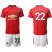 Manchester United #22 Mkhitaryan Red Home Soccer Club Jersey