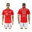 Bayern Munchen #11 Costa Home Soccer Club Jersey
